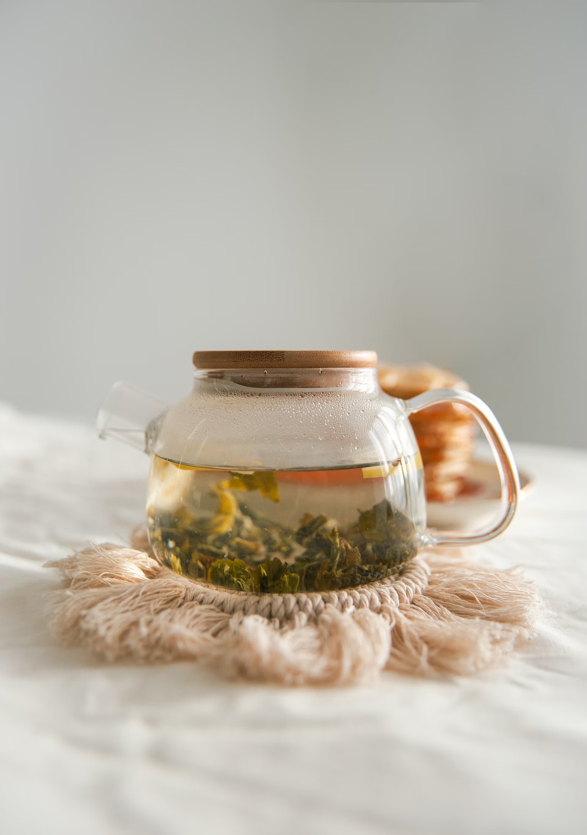 Arctic Bloom Tea Pot